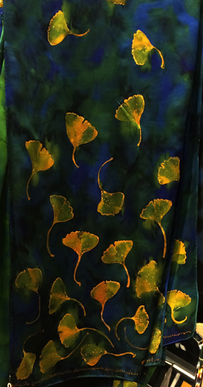 Ginkgo scarf by Vorobik